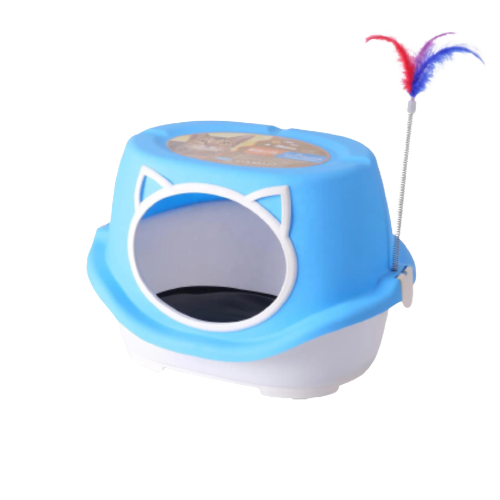 Arenero Carita Gato + Pluma