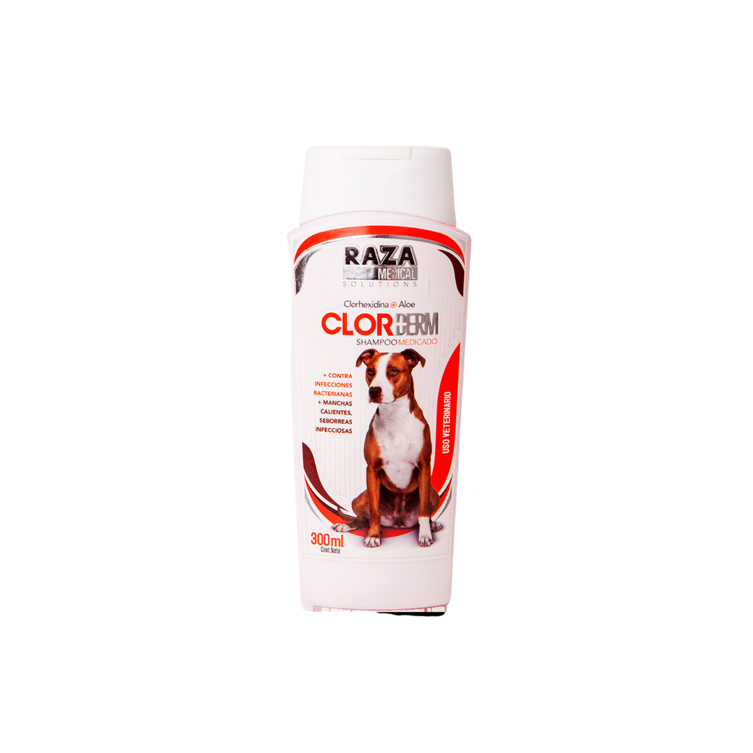Shampoo ClorDerm Raza Medical 300 ML