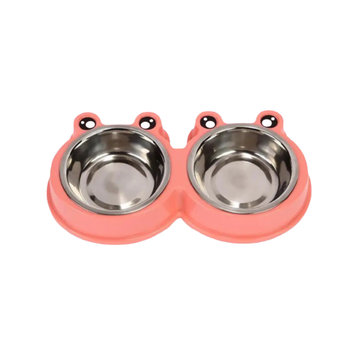 Plato Doble Aluminio Ranita