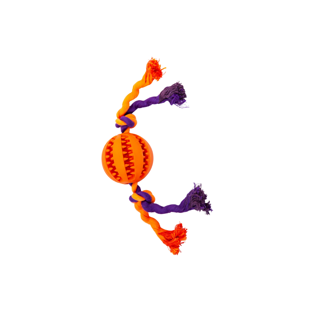 Pelota Púas Doble Soga