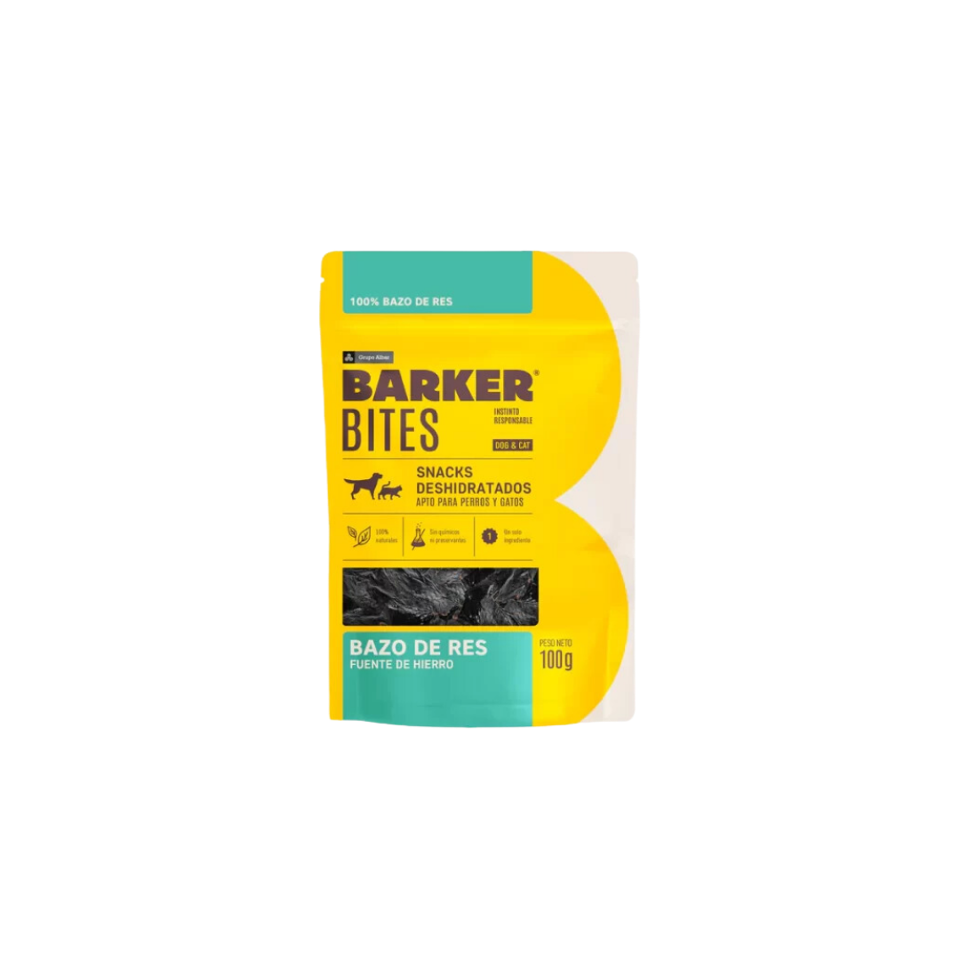 Bites Bazo De Res Barker 100 G