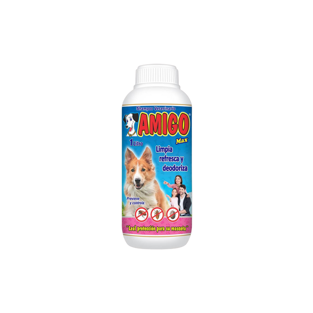 Shampoo Antipulgas Amigo Max 1 LT