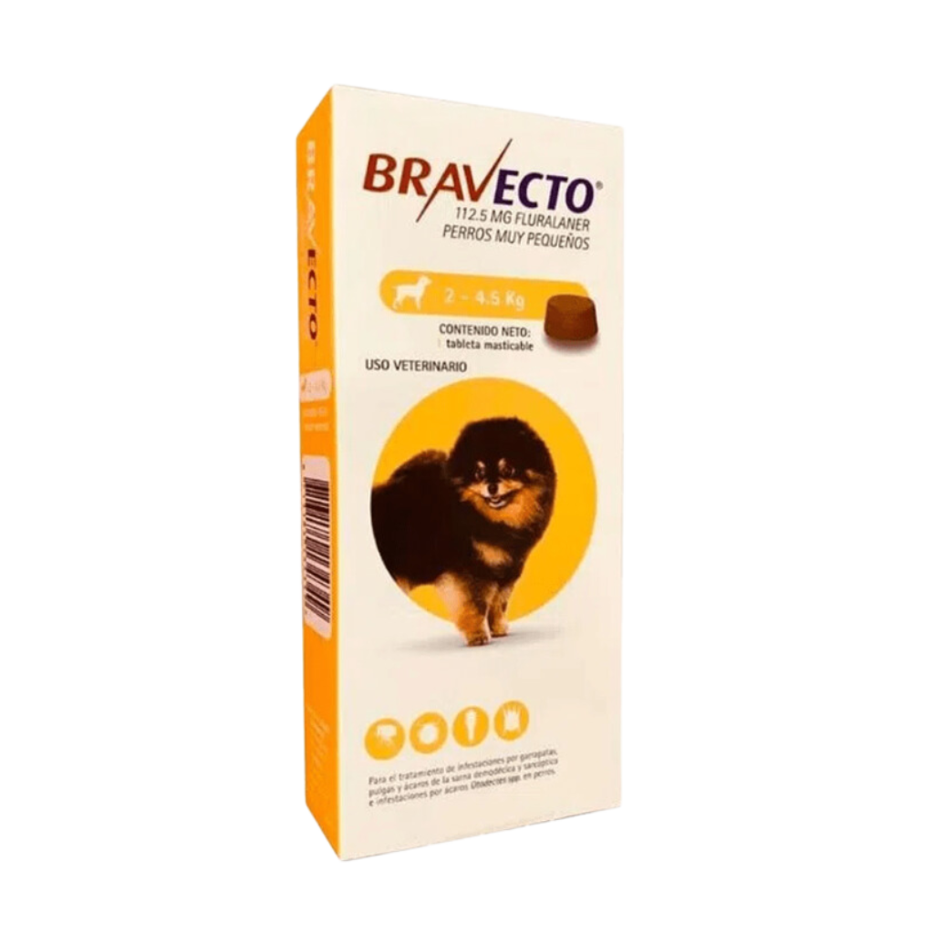 Bravecto 2 - 4.5 kgs (112.5mg)
