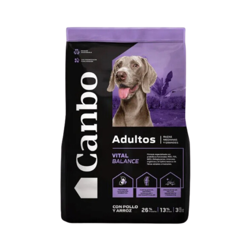 Canbo Adulto Arroz y Pollo Rz. Medianas y Grandes