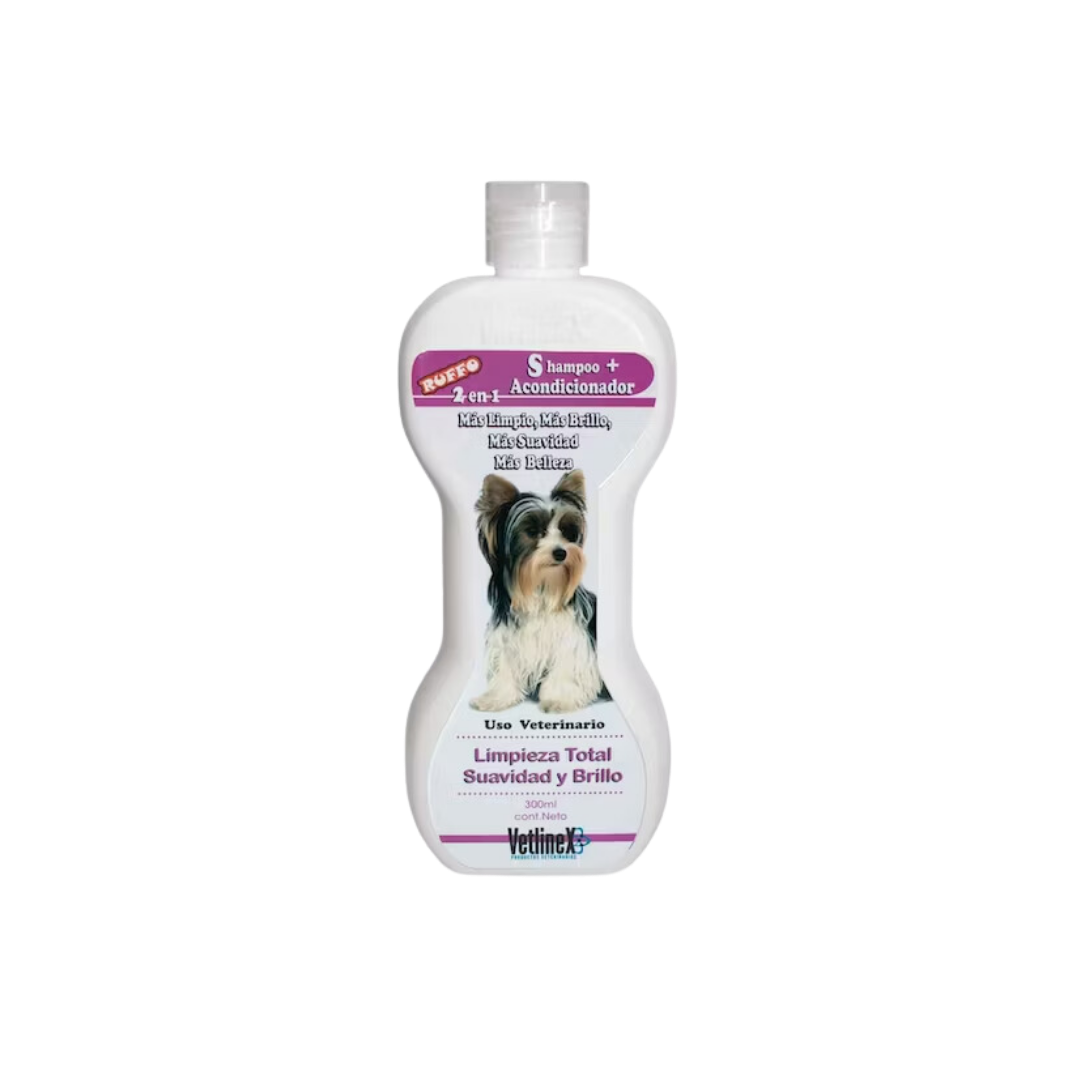Shampoo + Acondicionador (2 en 1) Vetlinex 300 ML