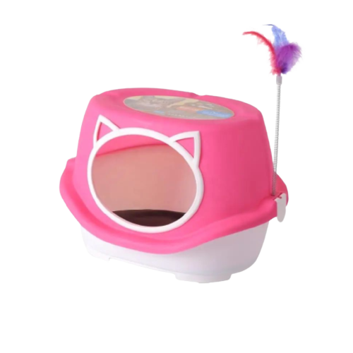 Arenero Carita Gato + Pluma