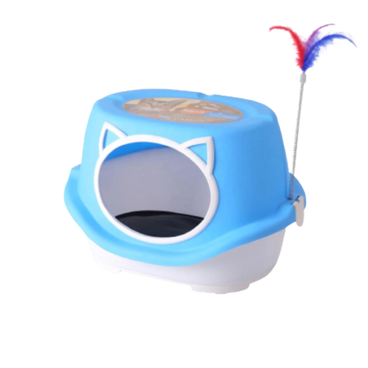 Arenero Carita Gato + Pluma