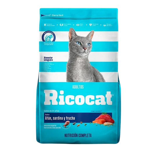 Ricocat Adulto Atún Sardina y Trucha