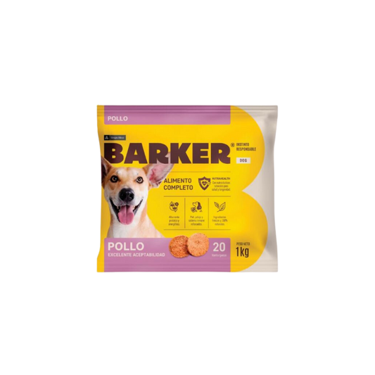 Hamburguesa Pollo Barker 1 KG (20 unds)