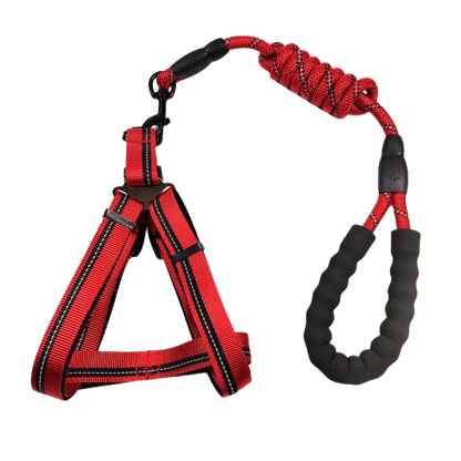 Pechera Arnés Pequeño Reflectivo + Jalador