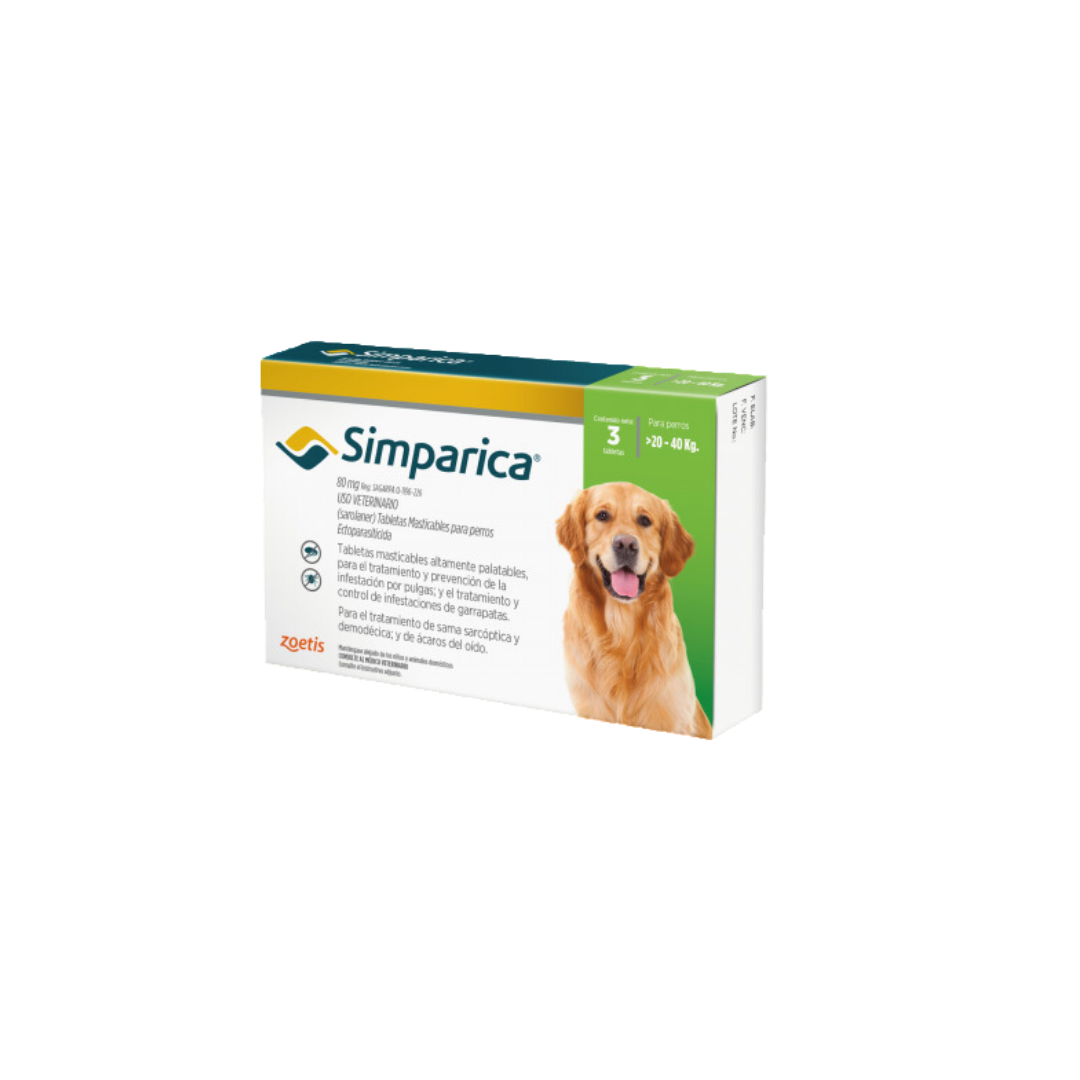 Simparica 20 - 40 KGS (1 tab)