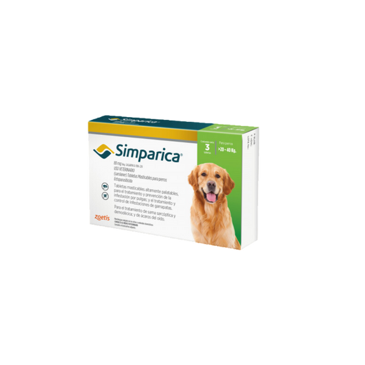 Simparica 20 - 40 KGS (1 tab)