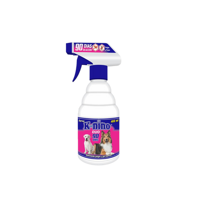 Spray Antipulgas K-Nino Dúo 400 ML + Shampoo K-Nino Dúo 150 ML