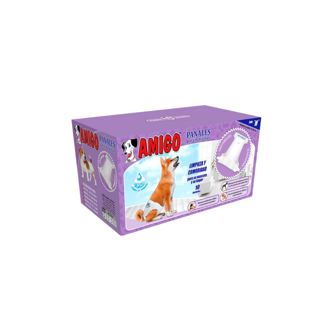 Pañales Amigo Talla M (und)