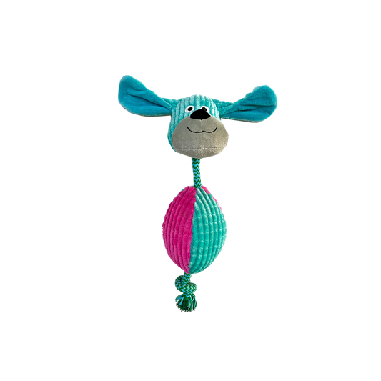 Peluche Sapo Conejo Perro Resistente + Pelota