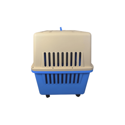 Transportador Kennel Plástico Con Ruedas