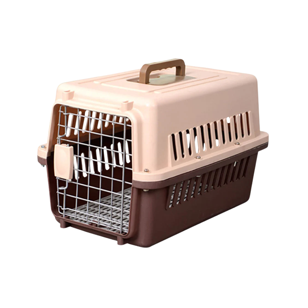 Transportador Kennel Plástico Con Ruedas